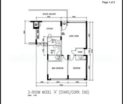 Blk 281 Tampines Street 22 (Tampines), HDB 3 Rooms #561496211